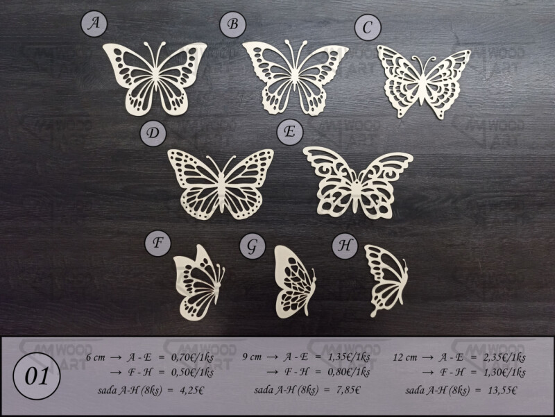 01 - Motýle